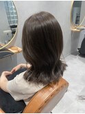 アッシュベージュ/艶髪/水素ケアカラー