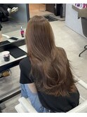 【ブリーチなしダブルカラー×トリートメント】