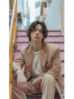 グラッジ 池袋(GLADGE)&nbsp;メンズパーマ、ブリーチカラー、ダブルカラー