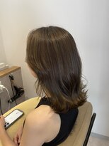 アムアム(amu_amu)&nbsp;透明感抜群外国人風カラー★カット＋イルミナカラー＋うる艶TR