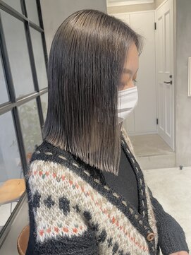 エリマバイフィフス 調布(elima by fifth) グレージュカラー透明感カラーイルミナカラー外国人風カラー