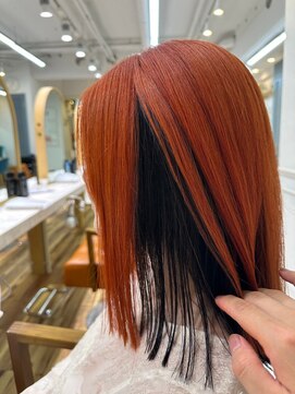 アプリバイリアン 浦和2号店(appri by Rien) ダブルカラーブリーチ透明感カラーappribyRien浦和2号店宮野悠大