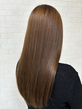 ルミエールイリゼ 城陽店(Lumiere Irisee) ブリーチなしでベージュカラー