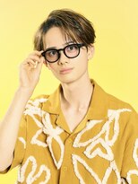 オーシャントーキョーオーバー 渋谷(OCEAN TOKYO OVER)&nbsp;韓国ヘアカルマパーマコンマバングセンターパート黒髪ウルフ