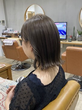 メアリー バイ メリー(marry by merry) 【立町メアリーバイメリー】☆ブリーチ×くすみミルクティー☆