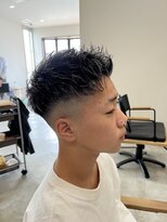 ラフ(LAFF)&nbsp;フェード/アップバング/短髪/メッシュ