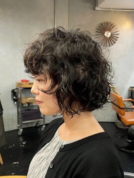 エルマノ 仙川(L mano) 癖毛風パーマ