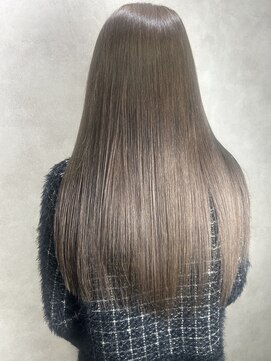 ルノン シェリー(LUNON cheliy) グレージュ/ミルクティーベージュ/髪質改善/ダブルカラー