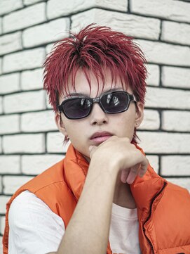 オーシャントーキョー 渋谷神南(OCEAN TOKYO) フェザースパイキー刈り上げダウンバング刈り上げショート