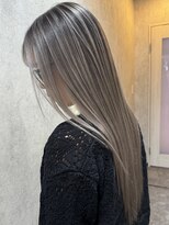 ルーゼン(LUXEN)&nbsp;【LUXEN】ホワイトグレージュバレイヤージュ