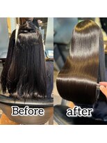 シグマラテ(SIGMA LATTE)&nbsp;#縮毛矯正大阪#大阪縮毛矯正#地毛風ストレート#酸性ストレート