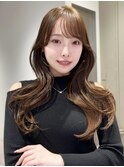 韓国ヘア/レイヤーカット/髪質改善/縮毛矯正/前髪顔まわりカット