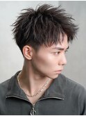 爽やかツーブロック【ナチュラルスパイキーショート】