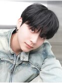 シースルーマッシュダウンパーマ韓国マッシュコンパクトマッシュ