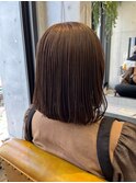 内巻きボブ