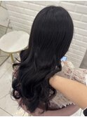 ブリーチなしブラックラベンダー＊まゆ