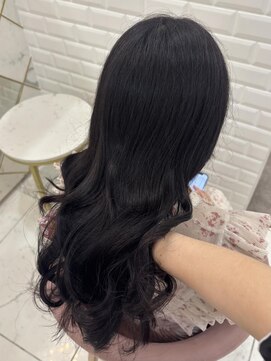 リルミー(Lilme) ブリーチなしブラックラベンダー＊まゆ