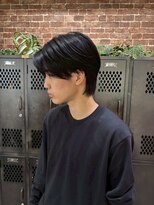 オルカ(ORCA)&nbsp;men's/メンズ/ダウンパーマ/黒染め/韓国/顔周り/フェード/新宿