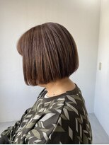 ソイクフ(SOY KUFU)&nbsp;20代30代40代◎小顔に見えせる似合わせカットオリーブグレー