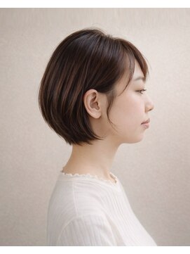 ヘアスタジオヘーフリヒ(HAIR STUDIO HoFLICH) 浜松/ショートボブ/浜松ショート/大人ボブ/髪質改善