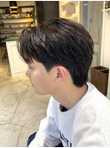 メンズカット/フェザーショート/センターパート《三谷海斗》