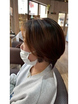 ビーチェ 小岩(Bice) 30代から始める白髪ぼかしハイライトカラー/髪質ケアでウル艶