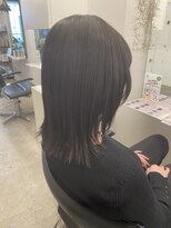 アコロン(acoron) 切りっぱなし×顔周りレイヤー