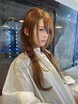 プロミルサロン(Promille salon)&nbsp;レイヤーカット×ブリーチなしダブルカラー