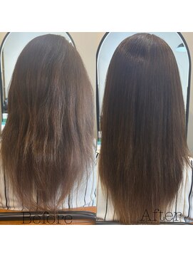 ロアナミドリノ(LOANA MIDORINO) 縮毛矯正+トリートメント