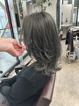 イースブルー 高松店(Y’s Blue) ◎お客様スタイル◎ダークグレー