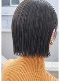 切りっぱなしボブ