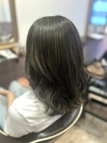 ヘアーサロン キー(Hair salon key) 透け感グレージュ