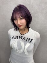 エミュ(Aimu.)&nbsp;韓国風タンバルモリ☆外ハネくびれボブシースルーバング♪