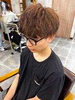 アムレヘアー(amule hair)&nbsp;【amule hair】メガネに似合う束感マッシュショート