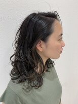 ソアロ(SOARO)&nbsp;岐阜顔まわりレイヤーロングミルクティーベージュ20代