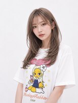 キャロル(CAROL)&nbsp;韓国風レイヤーカット×ミルクティーベージュ