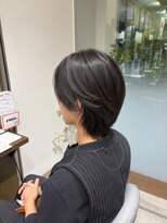 Men's U-AMBOISE  寝屋川/メンズパーマ/ブリーチ/白髪ぼかし/ハイライト&nbsp;メンズナチュラルミディアム