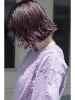 ユニオン(union)&nbsp;スモーキーカラー×切りっぱなしボブ