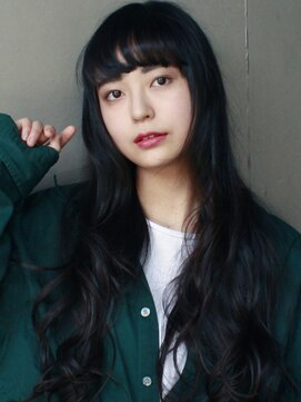 カゼ ダイカンヤマ Kaze DAIKANYAMA 【代官山発】70'sフレンチモードほつれロングニュアンスウェーブ