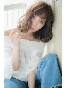 モッズ ヘア 福岡姪浜店(mod's hair) ふんわりシフォンミディb