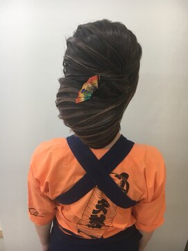 美容室こころ スジ盛りスタイル