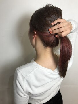 フリーズ 川西店(Freez) 【Freez】ツヤ感セミディ×ピンク