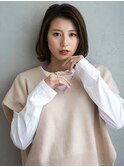 外ハネボブ・ミディアムショートはアレンジしやすさNO.1×PESCA