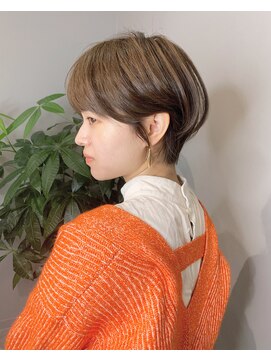 ジアン バイ ミルボン NU茶屋町+(GIEN by milbon) おしゃれマッシュショートヘア◎山本みづき