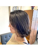 アルマヘアー(Alma hair by murasaki)&nbsp;ギリギリ結べるニュアンスボブ◎