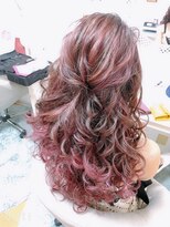アチーブ エムプラス 茶屋町店(Achieve m +)&nbsp;ボリュームハーフアップ【梅田茶屋町ヘアセット専門店Achieve m+