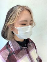 ラボヌールヘアーグレース 門前仲町店(La Bonheur hair grace)&nbsp;モードなヘムカラー