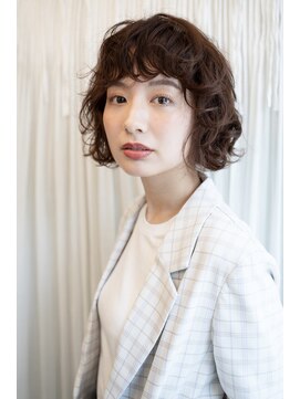 マグノリア オモテサンドウ(MAGNOLiA Omotesando) 無造作な動きが可愛い！フラッフィパーマ♪・・・担当KAYO