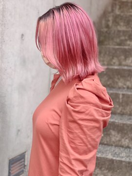 エイチヘアー(eichi hair) 切りっぱなし外ハネボブ