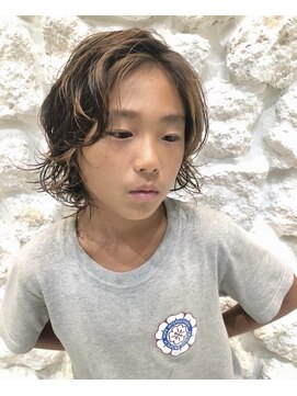 モアナ バイ ヘッドライト 沖縄東崎店(Moana by HEADLIGHT) Moana【東崎】#キッズパーマ#キッズカット#ハイライト
